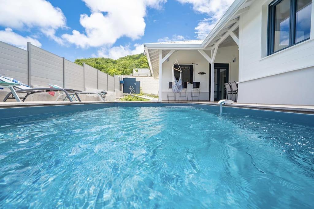 Superbe Villa Avec Piscine Et Proche Mer Au Diamant - 3 Chambres Et Salles De Bain 勒迪亚芒 外观 照片